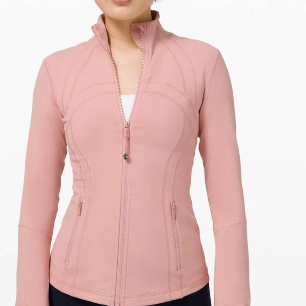 Women's Pink Zip-Up Jacket